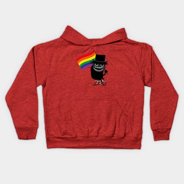 Proud Babadook Kids Hoodie by Plan8